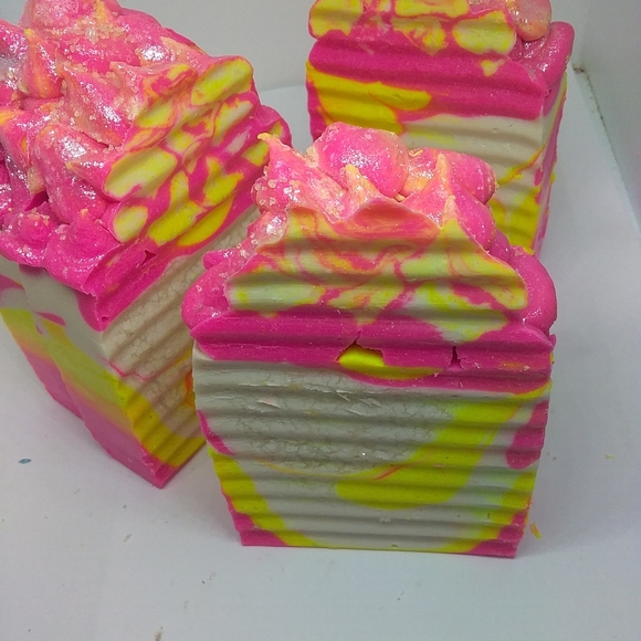 Unicorn 2 bars Pink Grapefruit Bergamote tea tree - Picture 5 of 14